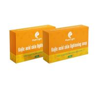 135G Peak Light Kojic Acid Skin Lightning Soap-Targets Dark Spots-Gently heals acne impurities and eliminates red spots and scars-Pure Kojic Acid Soap (Pack of 2)