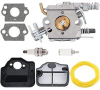 136 137 Carburateur de rechange pour tronçonneuse Husqvarna 136 141 137 137E 141LE 142E Remplace Husqvarna 530071987 545013503 545057701 pour Poulan Pro 295 PP4620AVX Pour WT-23 9W-29 WT-834 WT-289