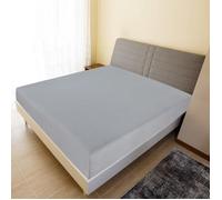 vidaXL Drap-housse Jersey Coton Noir 90 x 200 cm