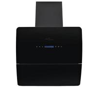 (13669)Hotte aspirante CHIC,Hotte murale acier inoxydable 756 m³/h 60 cm Noir FR