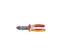 137-69-VDE-180 VDE Pince coupante diagonale à forte démultiplication avec facette 180 mm