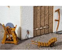 NOCH 13723 - Échelle H0 1:87 - Set Outils Agricole pour Le Collection Du Foin -