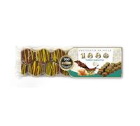 1380 - Turron Chocolaté Gourmet Dubai Style 200 g, Création Chocolatée Signée au Pistache et Kataifi, Format 2 Tablettes, Qualité Suprême