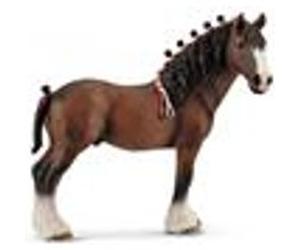 13808 Figurine animale Hongre clydesdale Marron G