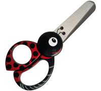 [1381-3] Fiskars Lot de 3 Ciseaux Enfants Coccinelle 13 cm droitiers et gauchers