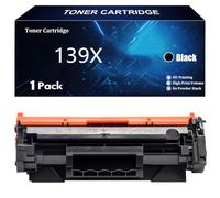 139X Cartouche de Toner de Remplacement pour HP 139X 139A W1390A W1390X Compatible pour HP LaserJet Pro 3002 3002dw MFP 31023 102fdw Imprimantes avec Puce,Black-1 Pack