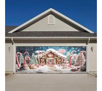 13Bannière de garage de NoëlFaites une déclaration festive ce Noël avec notre bannière de garage parfaite pour célébrer la saison des fêtes ! (188,97 x 82,67 pouces) (C, A)