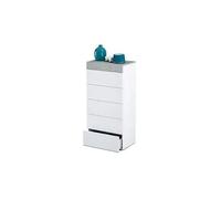 13casa commode winter b10 commode en mélamine 61 x 40 x 118 cm
