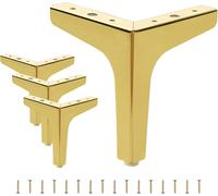 (13cm)Canapé Meubles Armoire Pieds En Métal Meuble Tv Table Basse Pieds Matériel Table À Manger Pieds De Support Pieds De Canapé