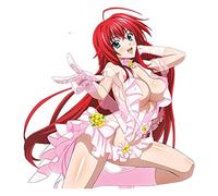 13cm Car Styling Super 3D Girl High School DxD Anime Rias Gremory Render Euro