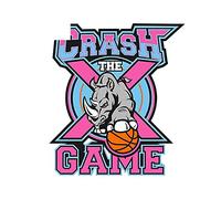 13cm x 12.1cm pour Crash The Game Autocollant De Voiture Décoration Moto JDM Assessoires Fine