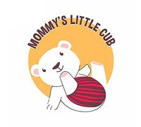 13cmx11.5cm pour Mommys Little Cub Mignon Bébé Ours Polaire Autocollants De Voiture Windows