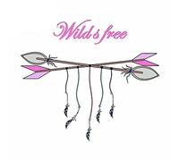 13cmx11.5cm pour Wild S Free Bow Feathers Decal Scratch Proof Motorcycle Car