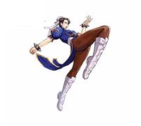 13cmx11cm pour The King of Fighters Chun Li Cool Game Autocollants de voiture Scratch