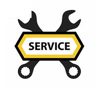 13cmx12.9cm pour l'emblème pour le service de réparation de la mécanique Funny Car Stickers Custom