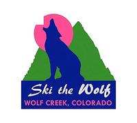 13cmx12.9cm pour Ski The Wolf Creek Colorado RV Autocollant De Voiture Anime Pare-Brise