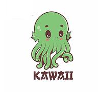 13cmx8.1cm pour Concept for A Sacred Geometry Cthulhu Anime Bumper Car Stickers