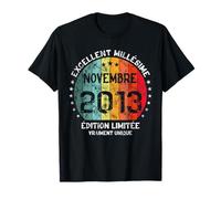 13e Anniversaire Excellent Millésime Novembre 2013 Teen T-Shirt