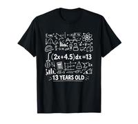 13ème Anniversaire mathématiques - Funny Equation Geek T-Shirt