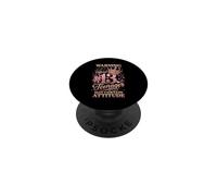 13ème Anniversaire pour Fille Officielle Adolescente 13 Ans PopSockets PopGrip Adhésif