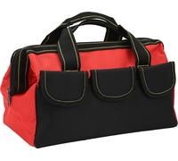 13in Sac de rangement d'outils Tissu Oxford Multifonctions imperméable à large bouche - Sac à main pour Home Shop rouge