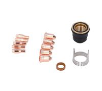 13pcs Consommables en torch de coupe plasma pour ipt45 | Buse et électrode en laiton | Compatible avec Cut 55DS Pro/Cut 65DS CUTHERS PLASMA | Refroidissement optimisé de la