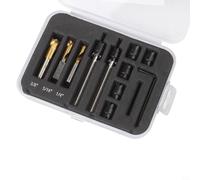 13pcs Forets à Dépointer Soudures HSS, 6.5-10mm pour Acier | Pour Carrosserie Auto, Extraction Précise, pour idéal Pro, HSS Durables, Tailles Variées