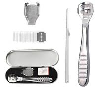 13Pcs Râpe À Pied Pédicure,Coupe Cors Pied,Lime Pour Pieds,Rasoir Râpe Pied Pour Callosités Pour Talons Peaux Dures Et Mortes,Arge