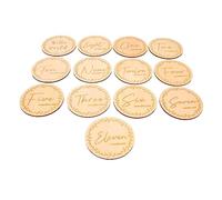 13Pièces Cartes de Jalons pour Cartes Mensuelles de Accessoires Photo pour Immortaliser Souvenirs une Design