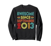 13th Birthday Idea Awesome Since September 2013 13 Years Old Sweatshirt
