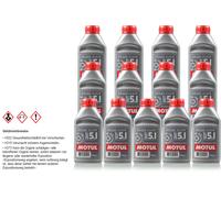13x 0,5 Litre Original MOTUL 100950 le Liquide de Frein Point 5.1 Brake Fluid