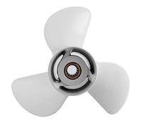 13x19 Hélice Hors-bord Alliage D'aluminium Hélice Hors-bord Bateau Prop Poussée élevée 3 Pales 15 Dents 6E5-45941-00-00 pour Moteur 50-130HP