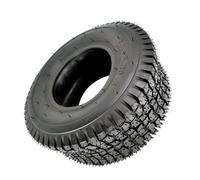 13X5.00-6 13x6.50-6 15x6.00-6 Pneu avant pour tracteur à gazon autoporté avec fer à pneu de 12" | pneu de rechange haute performance pour tondeuse de jardin Turf | Sans chambre à air (15 x 6.00-6)