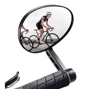13x9.3cm Bike Mirror - Wide-Angle 360 Degree Rotating | Mountain Road Bike Bar End Mirror For Father Husband Men Women Boyfriend Commuting Touring And Adventure