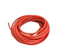 14/16/18/20/22/24/26/28/30 AWG Silicone Electric Wire 10meter/33ft- Soft, Flexible Tin-Copper High Temperature Resistant(Orange,10M_22 AWG)