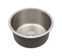 14,17 x 7,48 cm - Petit évier de cuisine humide - Avec fermeture éclair - Avec grille de vaisselle - En acier inoxydable