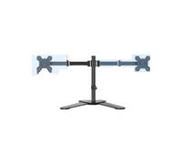 14-27 Support d'affichage de Pouce Fixation d'extension Double écran supérieur Gauche et inférieur étagère Bureau Multi - pour Ordinateur(T022 Dual 17-27in Base)