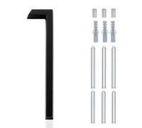 14.2CM Numéros De Maison Noirs De for L'extérieur, Grand Numéro De Maison Flottant En Alliage De Zinc À Visser En Métal, Panneau De Porte Personnalisé, Panneaux D'adresse De Rue for Allée(1)