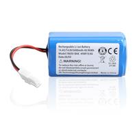 14,4V / 14,8V 3400mAh Batterie Compatible avec Silvercrest SSRA1 Robot Électroménager, Ecovacs Deebot CEN660 DL33 DL35 V780 CR120 X500, Référence 305857 UR18650ZT-4S1P-AAF 4ICR19/66