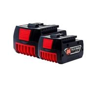 14.4v 6800mAh Compatible for Bosch 14.4v GBA GSR GSB BAT618 BAT609 Batterie for Outil électrique(2PC 6800mAh)