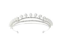 14,5 * 3cm Perle Crystal Crown Bridal for Wedding Tiara Princess Queen Crown Rhingestone Brebdal Bandband pour Girls Women