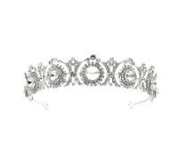 14,5 * 3cm Perle Crystal Crown Bridal for Wedding Tiara Princess Queen Crown Rhingestone Brebdal Bandband pour Girls Women