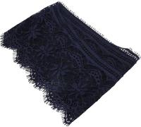 14,5 cm Polyester Vêtements en soie Broderie Dentelle DIY Robe Artisanat Tissu Vêtements DécorationNavy