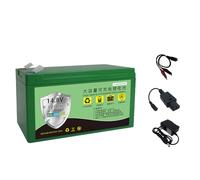14.8v,18Ah,HJGHY Batterie lithium 14,8 V, 6 Ah, 8 Ah, 10 Ah, 12 Ah, 18 Ah, pour machines agricoles, pulvérisateur électrique haute tension, batterie de stockage 16,8 V, grande capacité, avec chargeur