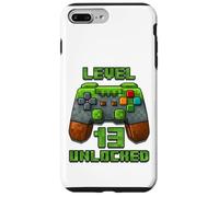 14 Ans Level Up, Cadeau d'anniversaire Amusant pour Gamer Meme Coque pour iPhone 7 Plus/8 Plus