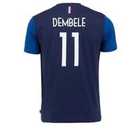 14 Ans - T-Shirt - Fff - Ousmane Dembele - Bleu - Manches Courtes - Enfant Multicolore