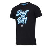 14 Ans - T-Shirt - Olympique De Marseille - Om - Noir - Manches Courtes - Garçon Multicolore