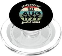 14 août 1979 45e Anniversaire 45 Ans 2024 Anniversaire PopSockets PopGrip pour MagSafe