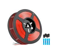 14 Awg Silicone Electric Cable- 2.07 Mm²,6 M (3 M Black 3 M Red)-Flexible Tinned Copper Cable,Designed For Vehicles,Rc Cars,Drones Etc-Marque Générale Noir