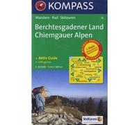 14 berchtesgadener land-chiemgauer alpen - 1:50 000 - Collectif - Kompass Karten - Atlas / carte
